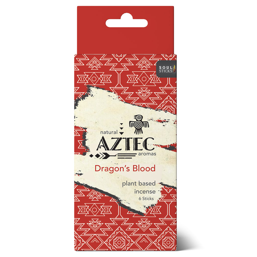 Aztec Dragon's Blood Plant-Based Incense Sticks