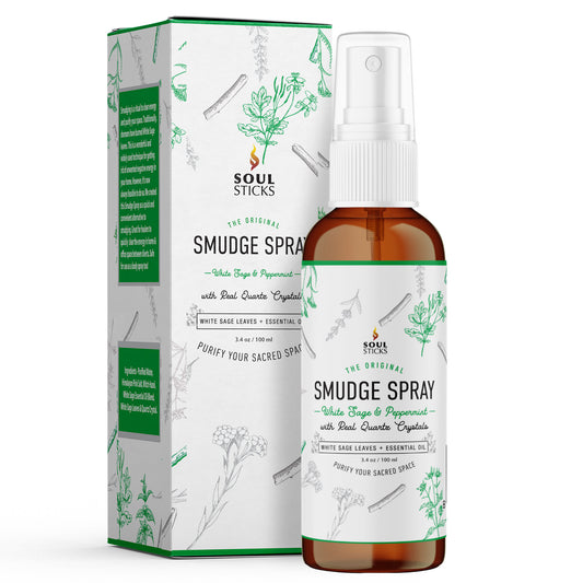Soul Sticks White Sage & Peppermint Smudge Spray, 3.5 oz
