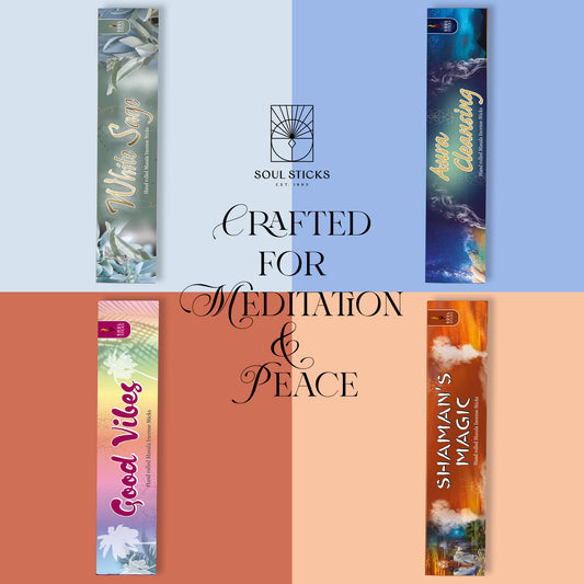 Soul Sticks, Cleansing Masala Incense Sticks Variety Pack