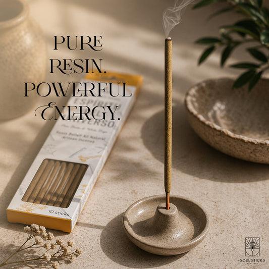 Espiritu del Universo White Sage & Palo Santo Resin Rolled Incense Sticks
