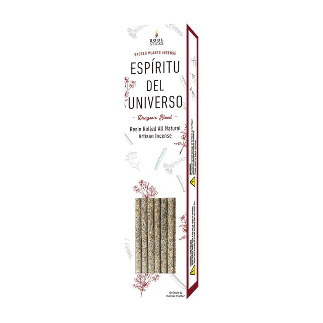 Espiritu del Universo, Dragon's Blood Resin Rolled Incense Sticks