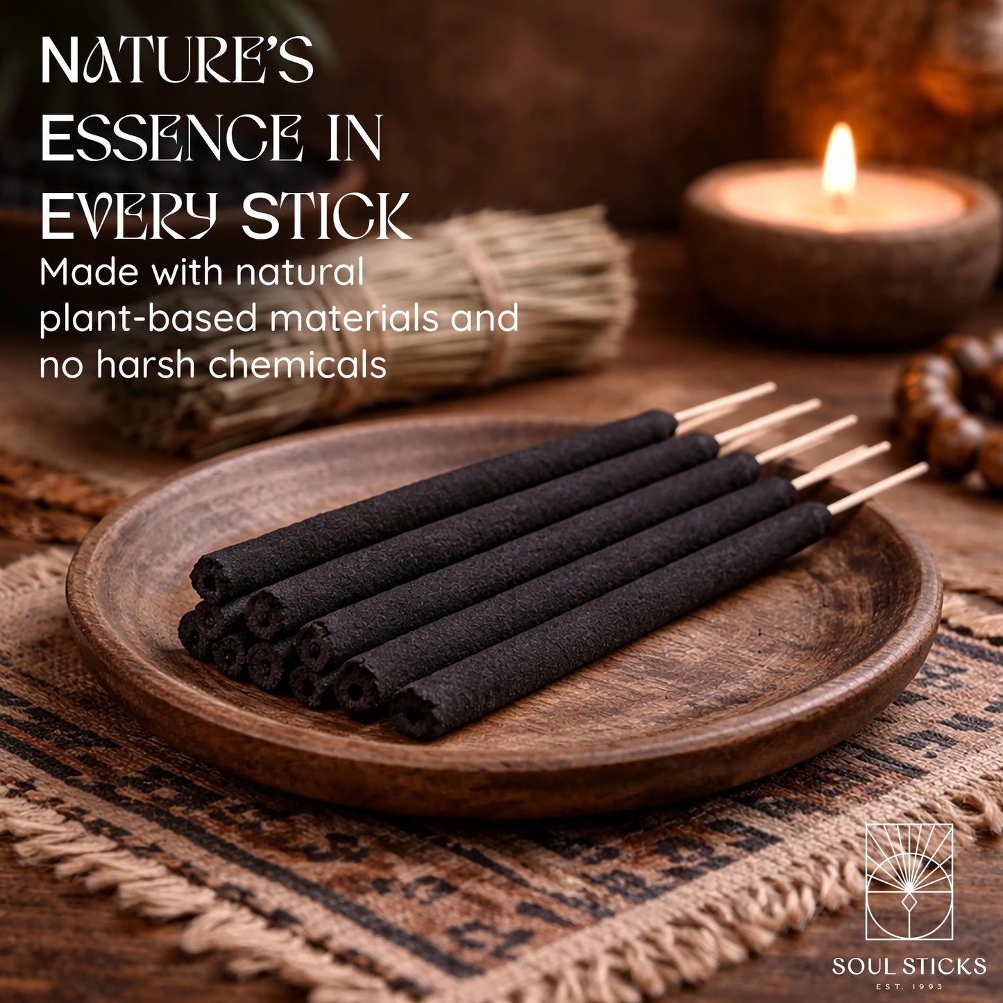 Aztec Lotus Plant-Based Incense Sticks