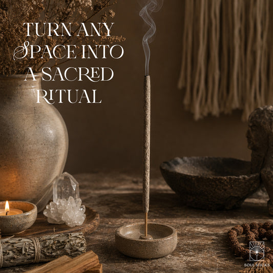 Espiritu del Universo White Sage Resin Rolled Incense Sticks