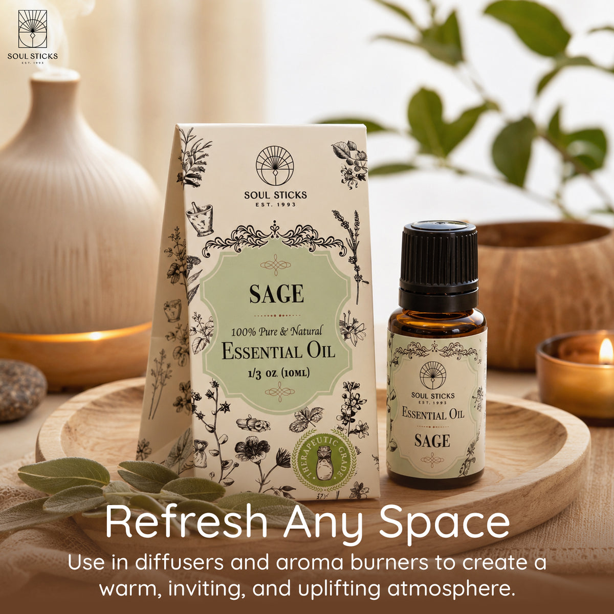 Sage Essential Oil - 10 ml