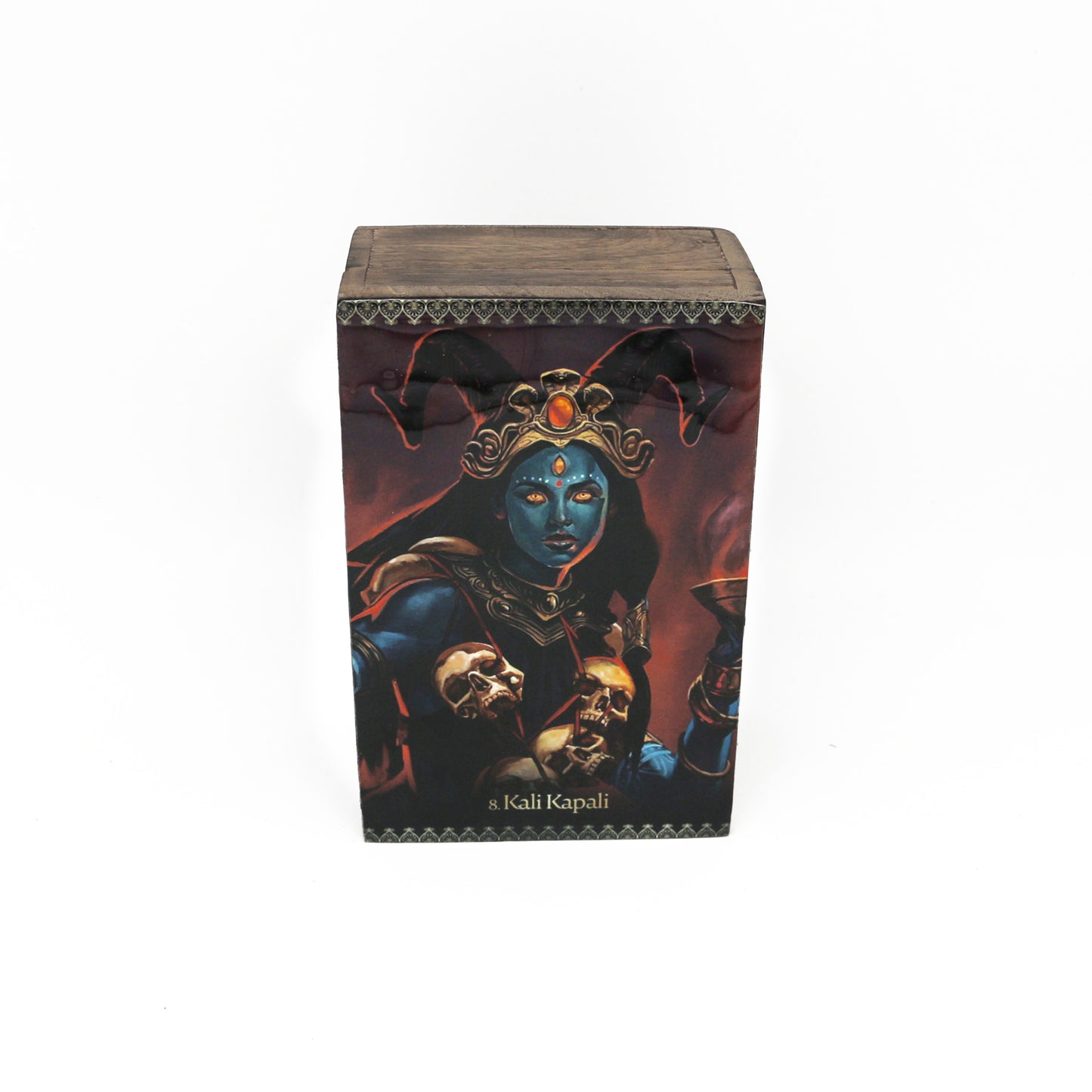 Kali Kapali Wooden Storage Box (4" x 6")