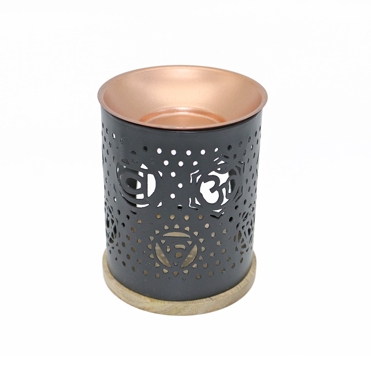 7 Chakras Metal Oil Burner