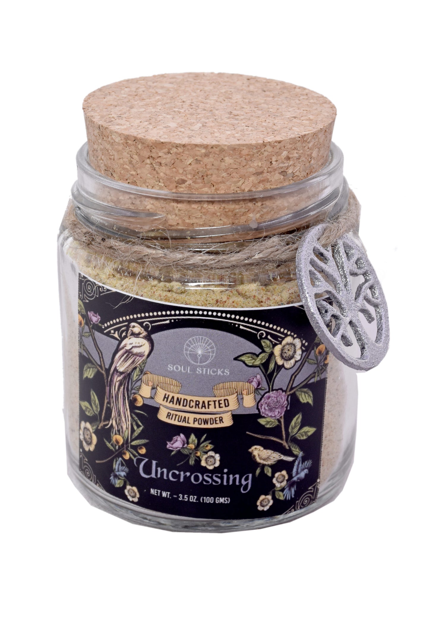 Colored ritual powder designed for cleansing, manifestation, and energy rituals.