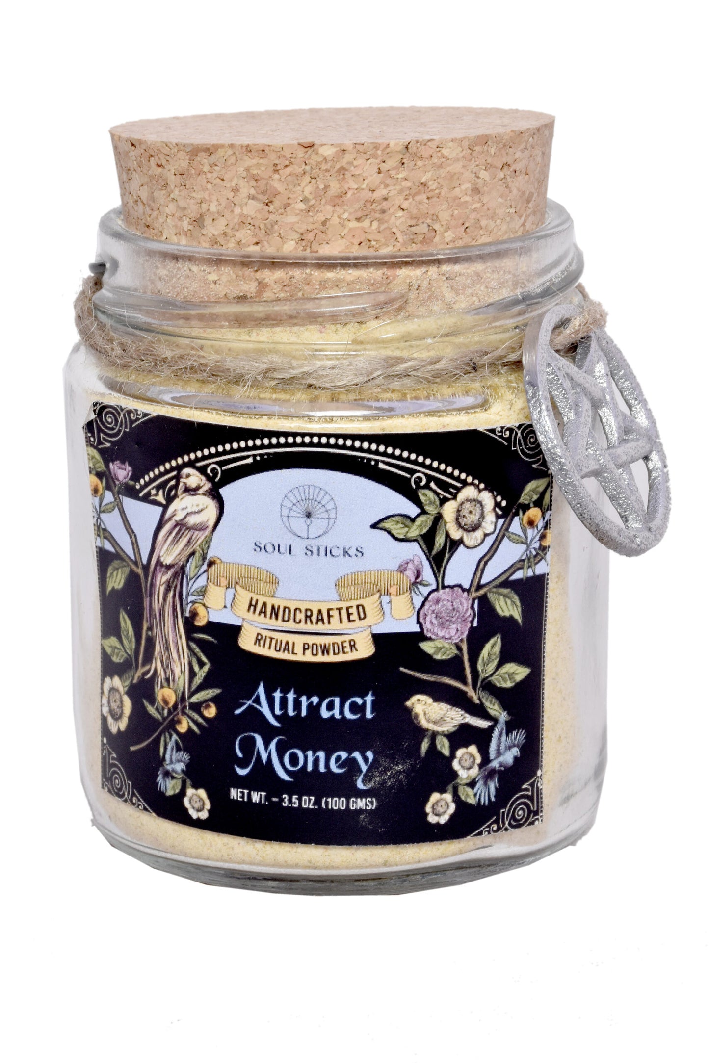 Attract Money Ritual Powder Jar (3.5 OZ)