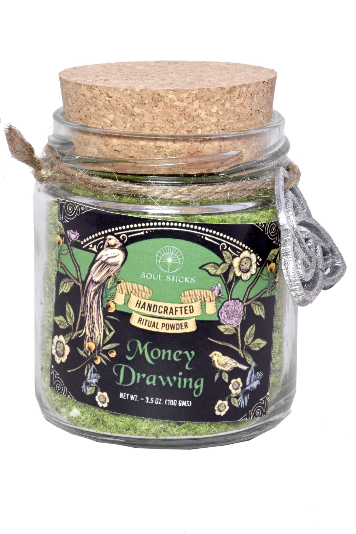 Money Drawing Ritual Powder Jar (3.5 OZ)