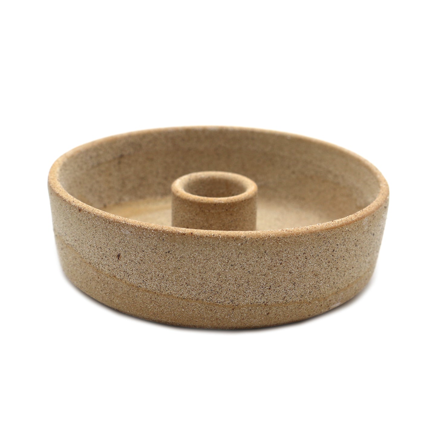 Beige Textured Ceramic Palo Santo Burner
