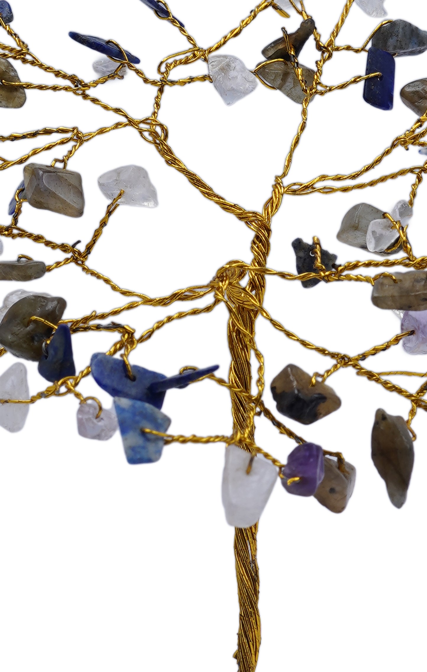 Protection Stone Crystal Tree (60 Beads)