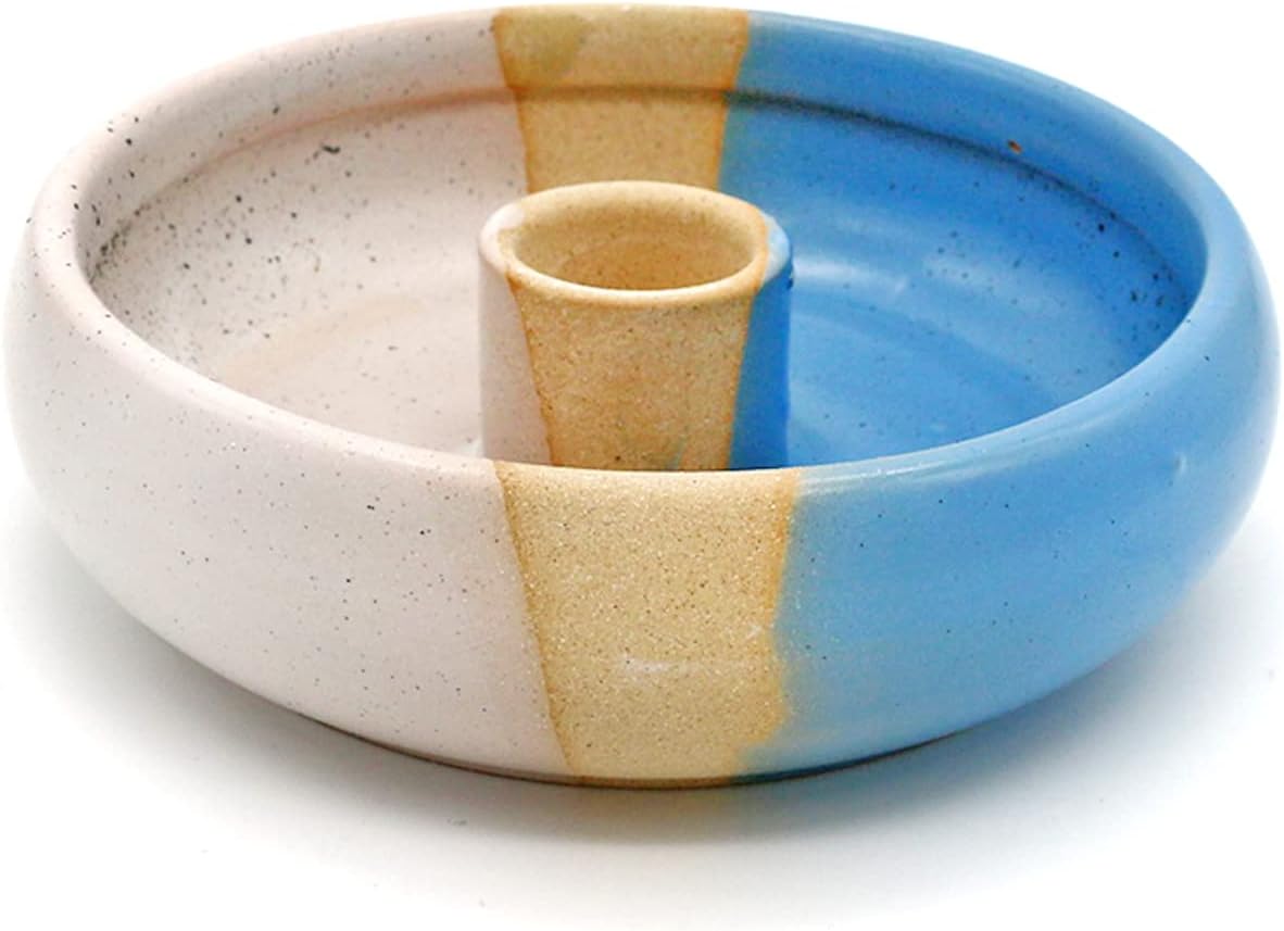 Blue Ceramic Palo Santo Burner