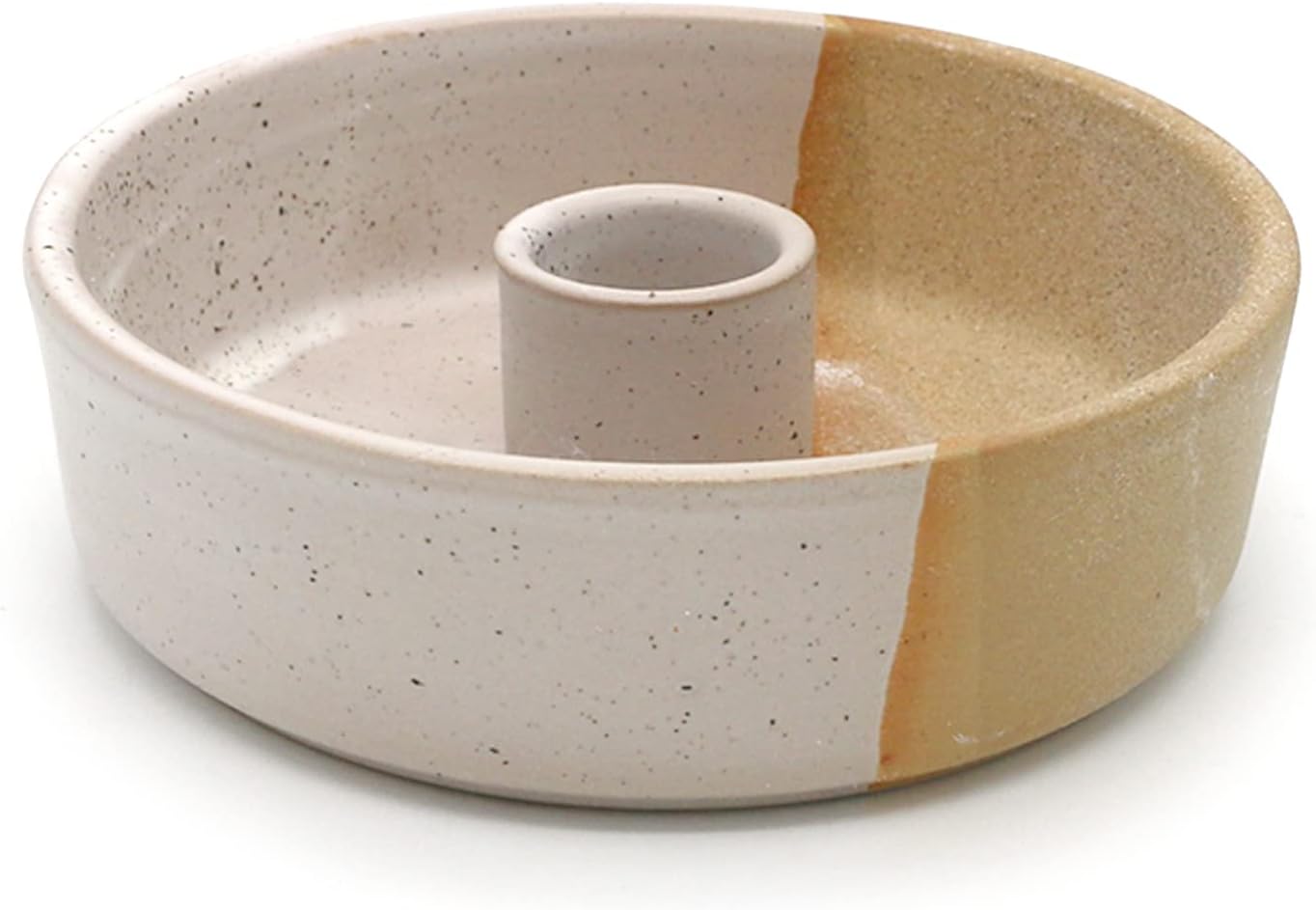 Beige Ceramic Palo Santo Burner