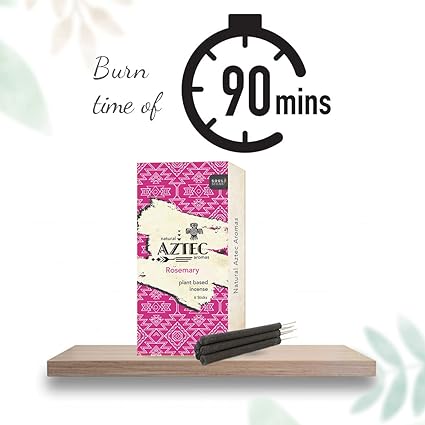 Aztec, Rosemary Plant-Based Incense Sticks
