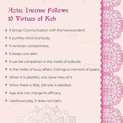Aztec, Rosemary Plant-Based Incense Sticks