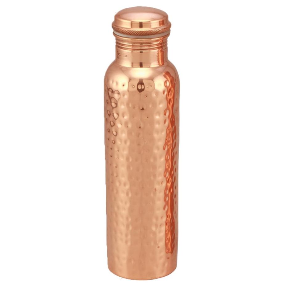 Hammered Copper Water Bottle (32 OZ)