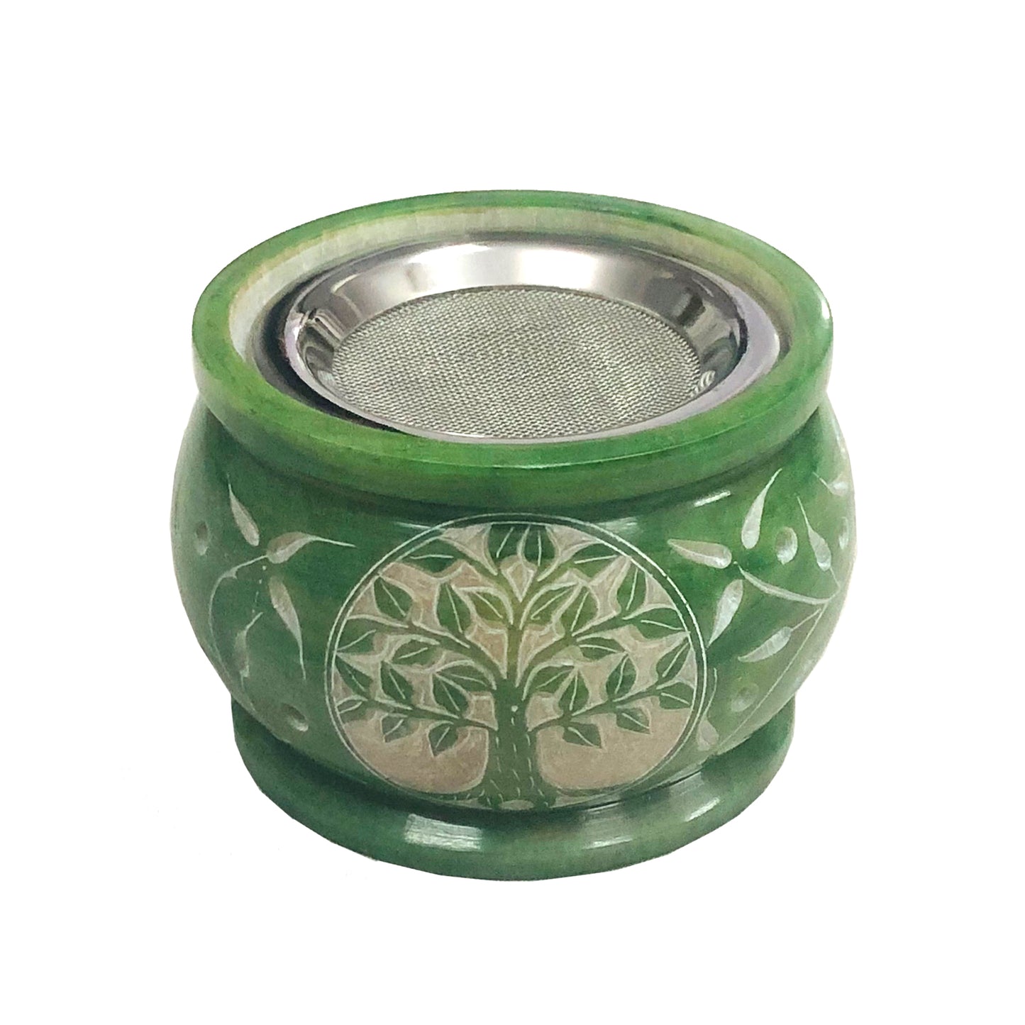 Decorative ritual burner for aromatherapy, spiritual cleansing, and sacred space use