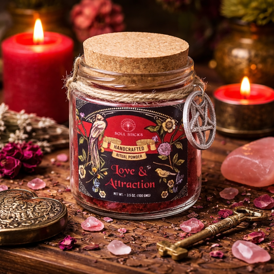 Love & Attraction Ritual Powder Jar, 3.5 oz