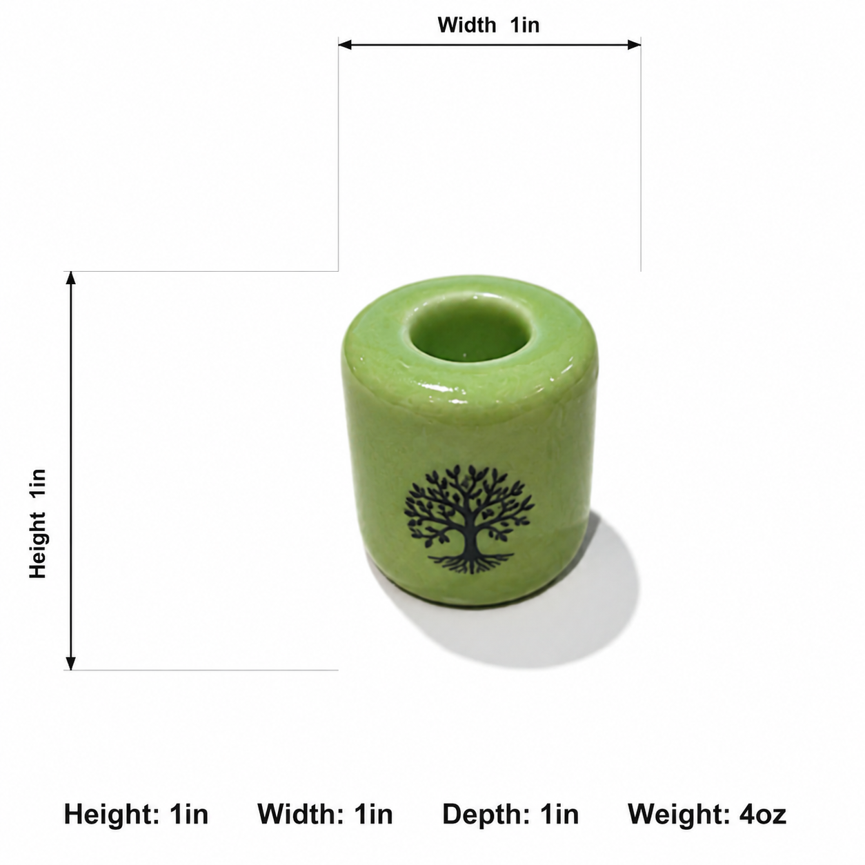Ceramic Candle Holder Tree of Life Variety Pack of 5
