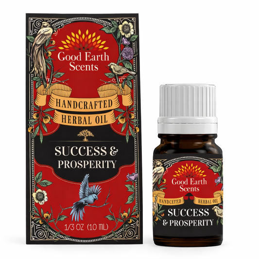Success & Prosperity Herbal Ritual Oil - 10 ml