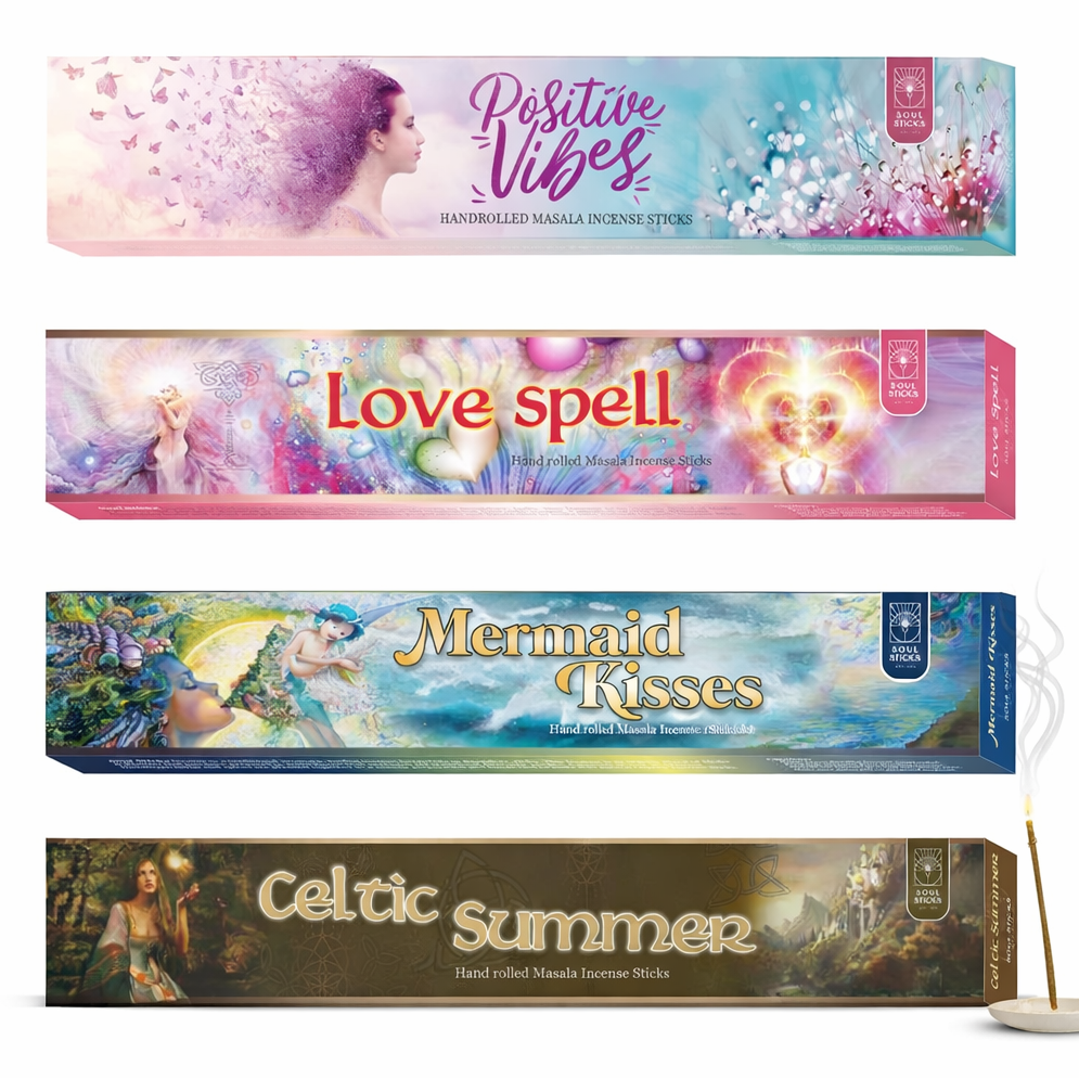 Soul Sticks, Medieval Magic Masala Incense Sticks Variety Pack