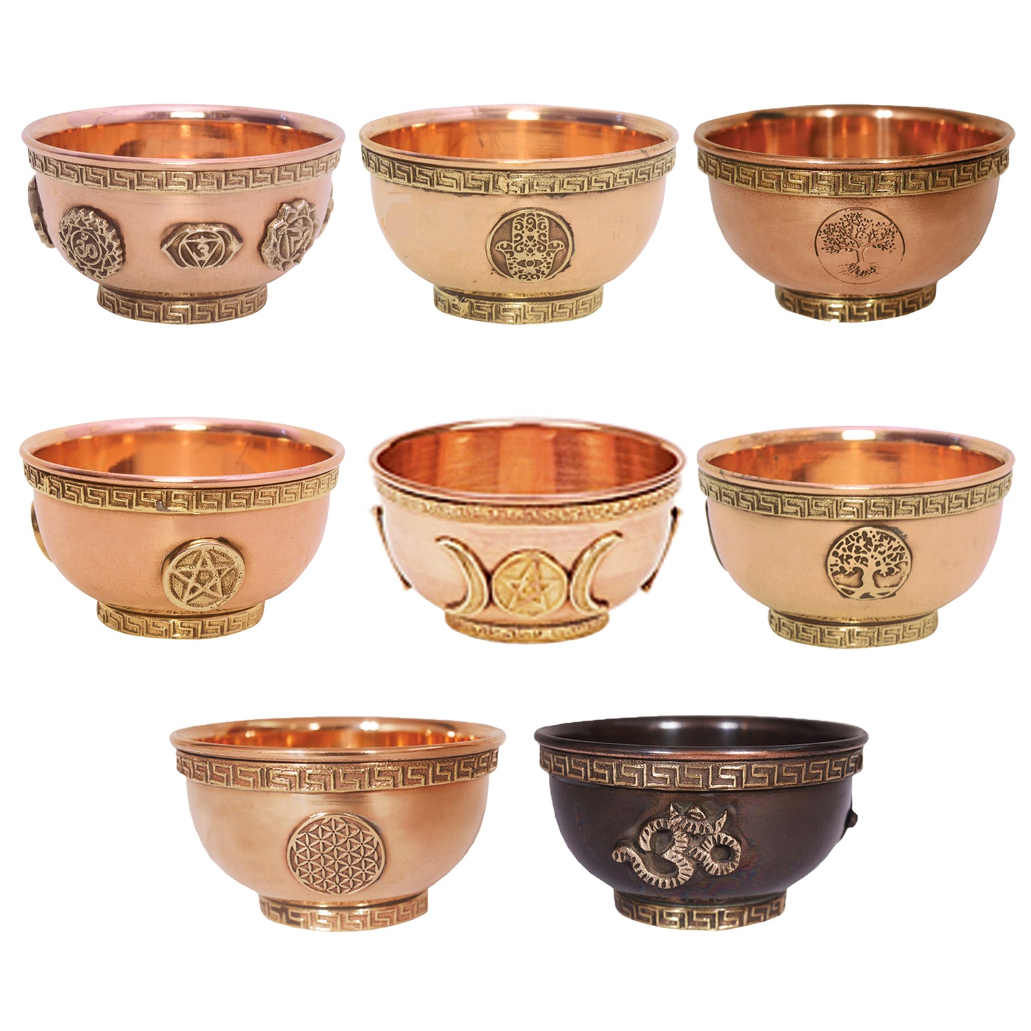 Copper Smudge Bowls