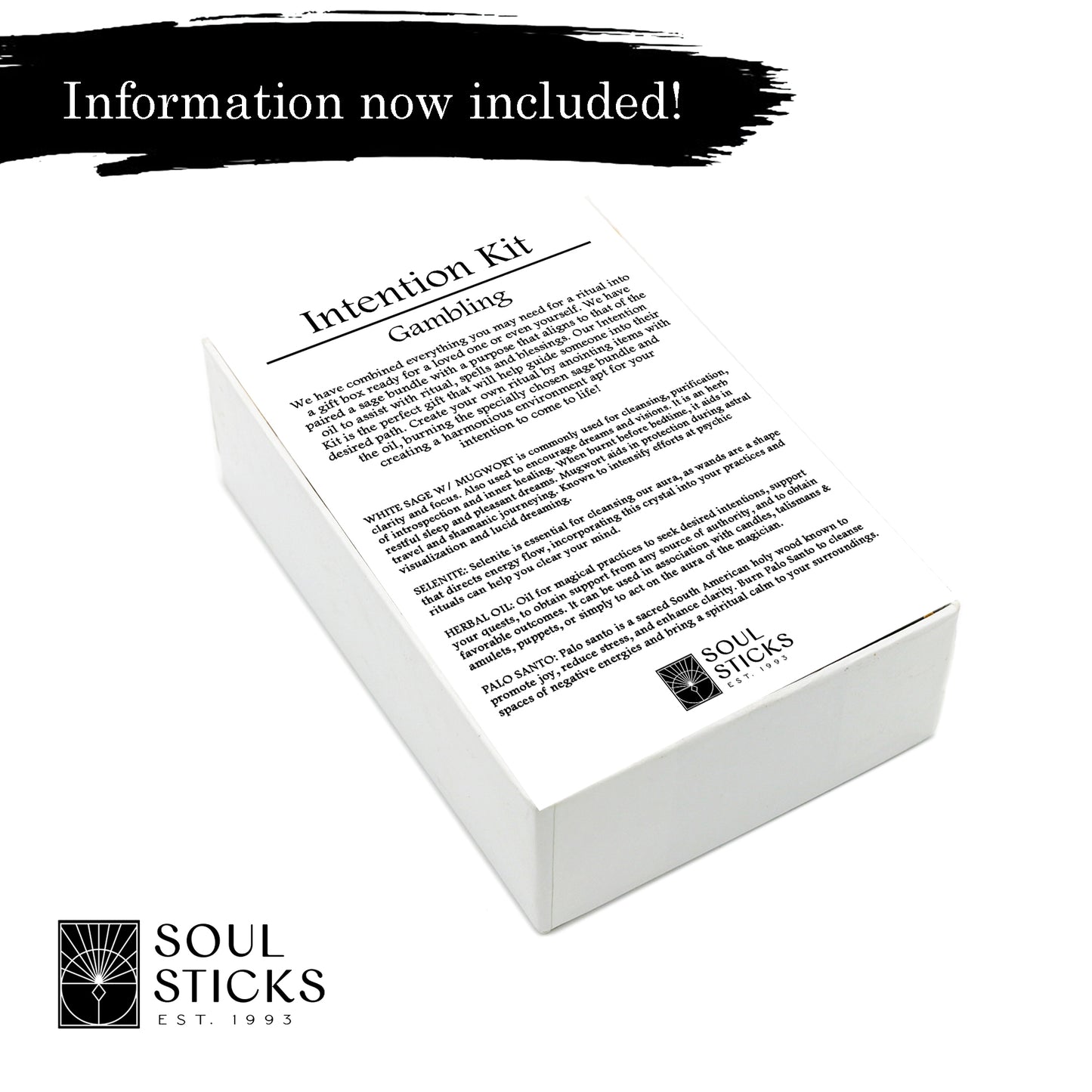 Soul Sticks, Gambling Intention Kit