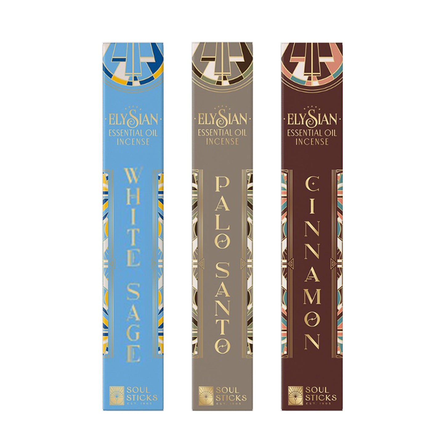 Elysian, Herbal Harmony Essential Oil Incense Sticks (3 PK)