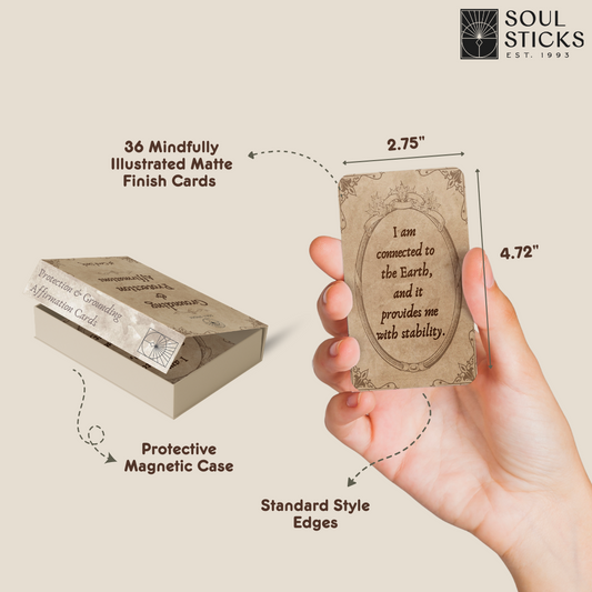 Set of spiritual cards with mystical artwork and messages.