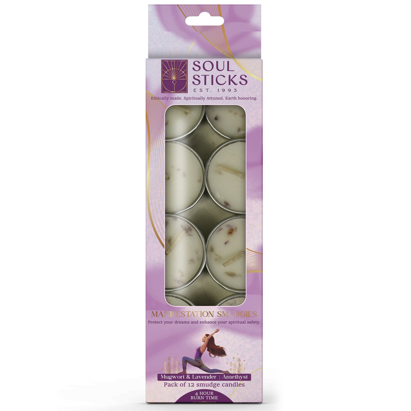 Packaged Manifestation Smudgies - Dreams & Spiritual Protection shown on a plain background