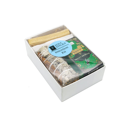 Soul Sticks, Money Drawing Intention Kit with Sage