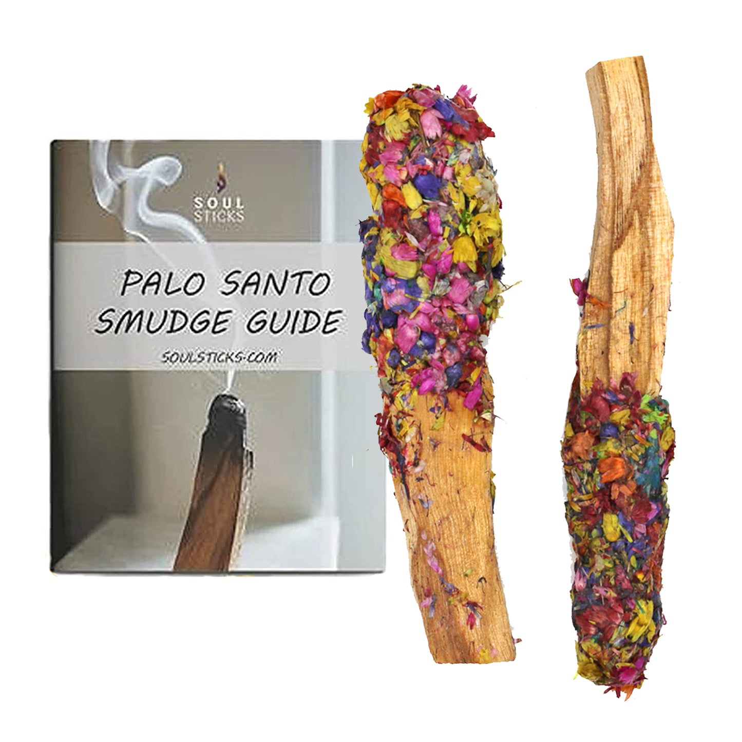 Natural smudge stick for spiritual practice, energy cleansing, and mindful intention setting.