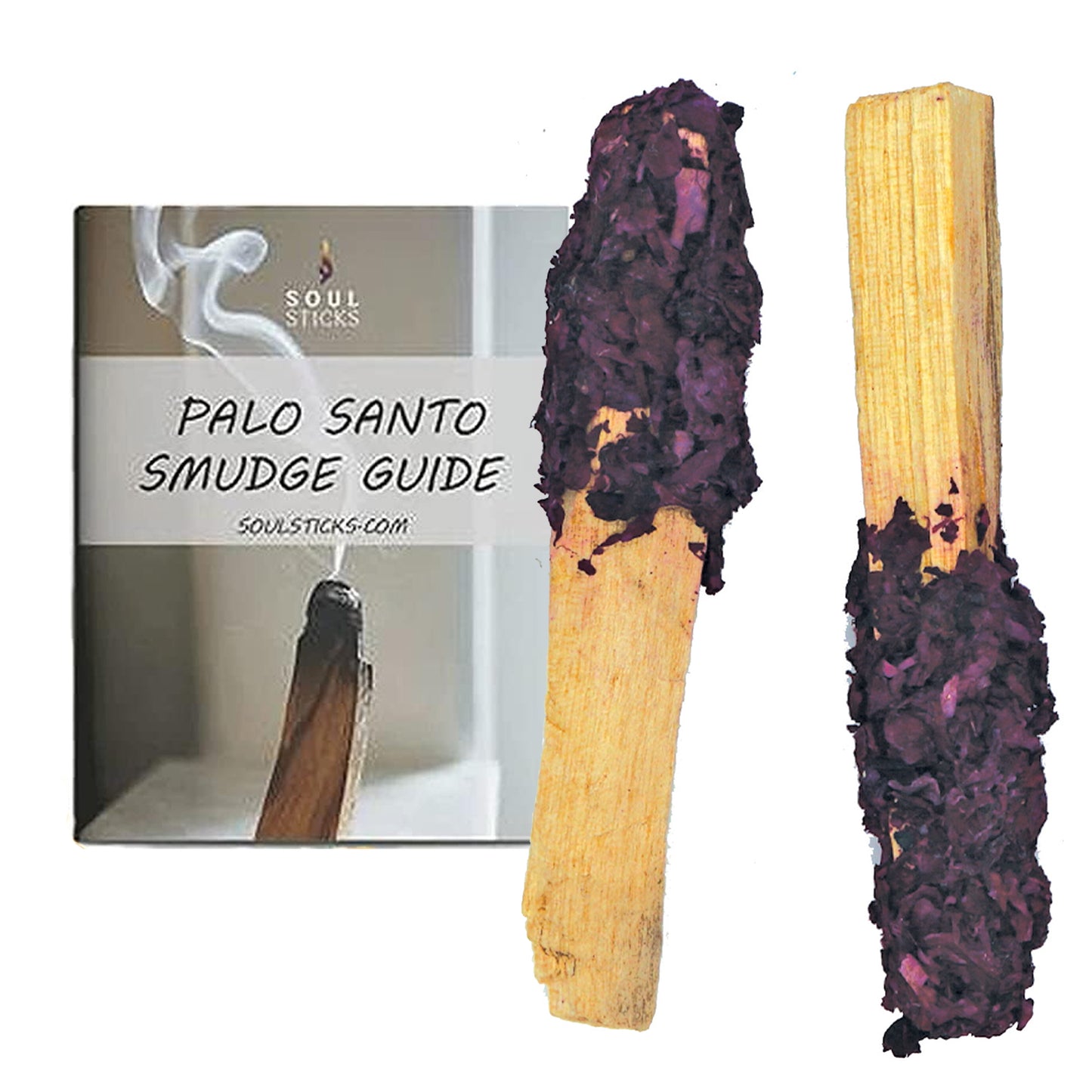 Natural smudge stick for spiritual practice, energy cleansing, and mindful intention setting.