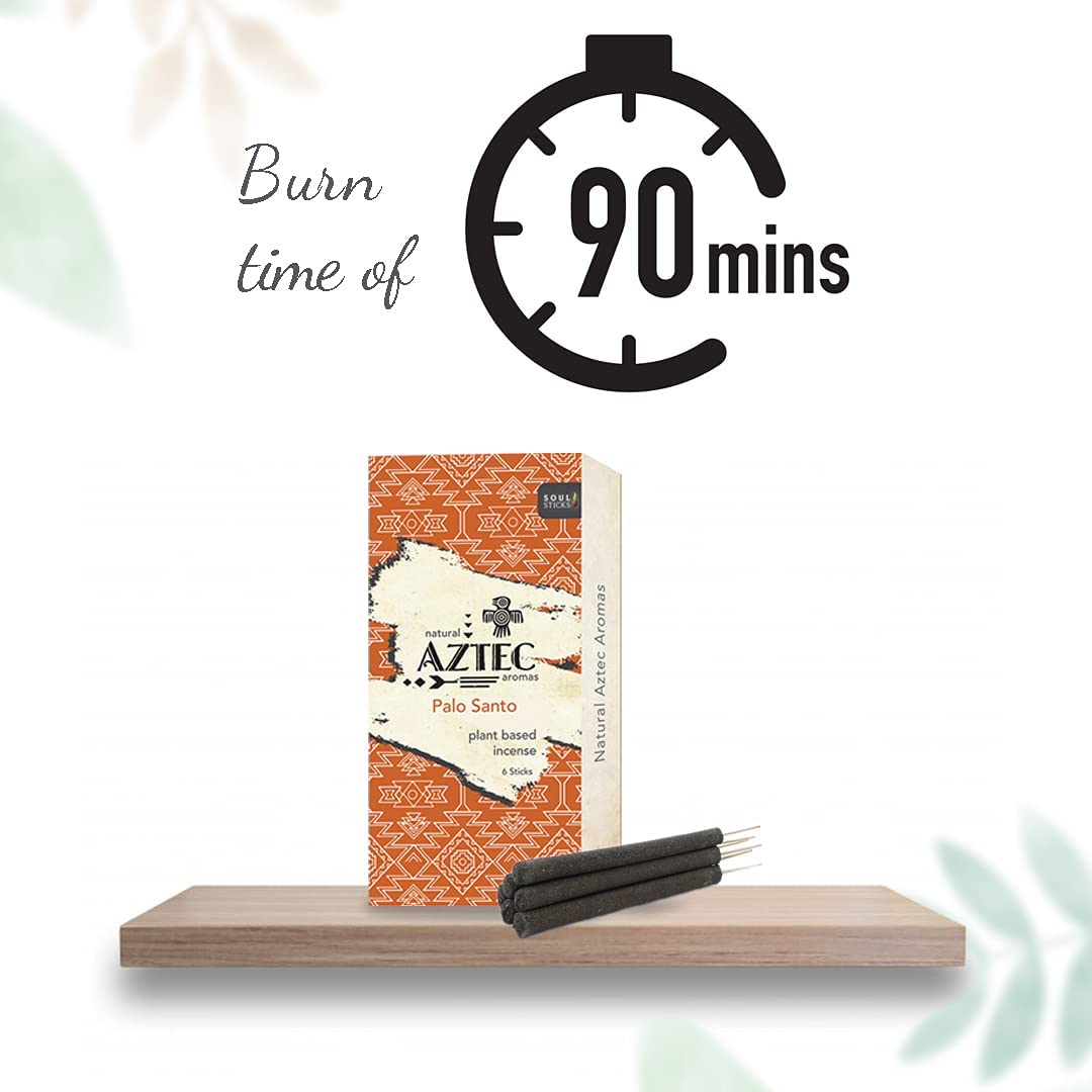 Aztec, Palo Santo Plant-Based Incense Sticks