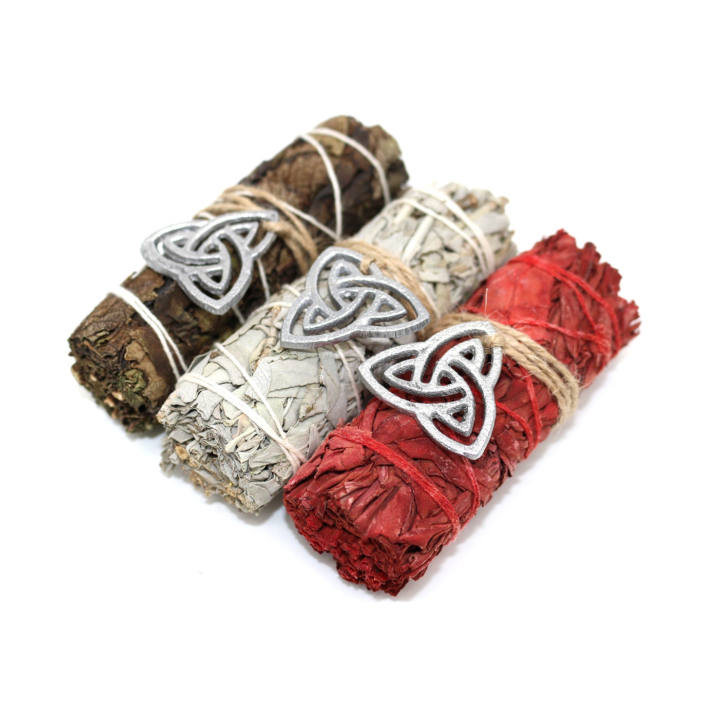 Triquetra Charm Sage Variety Pack with Smudge Guide (3 PK)