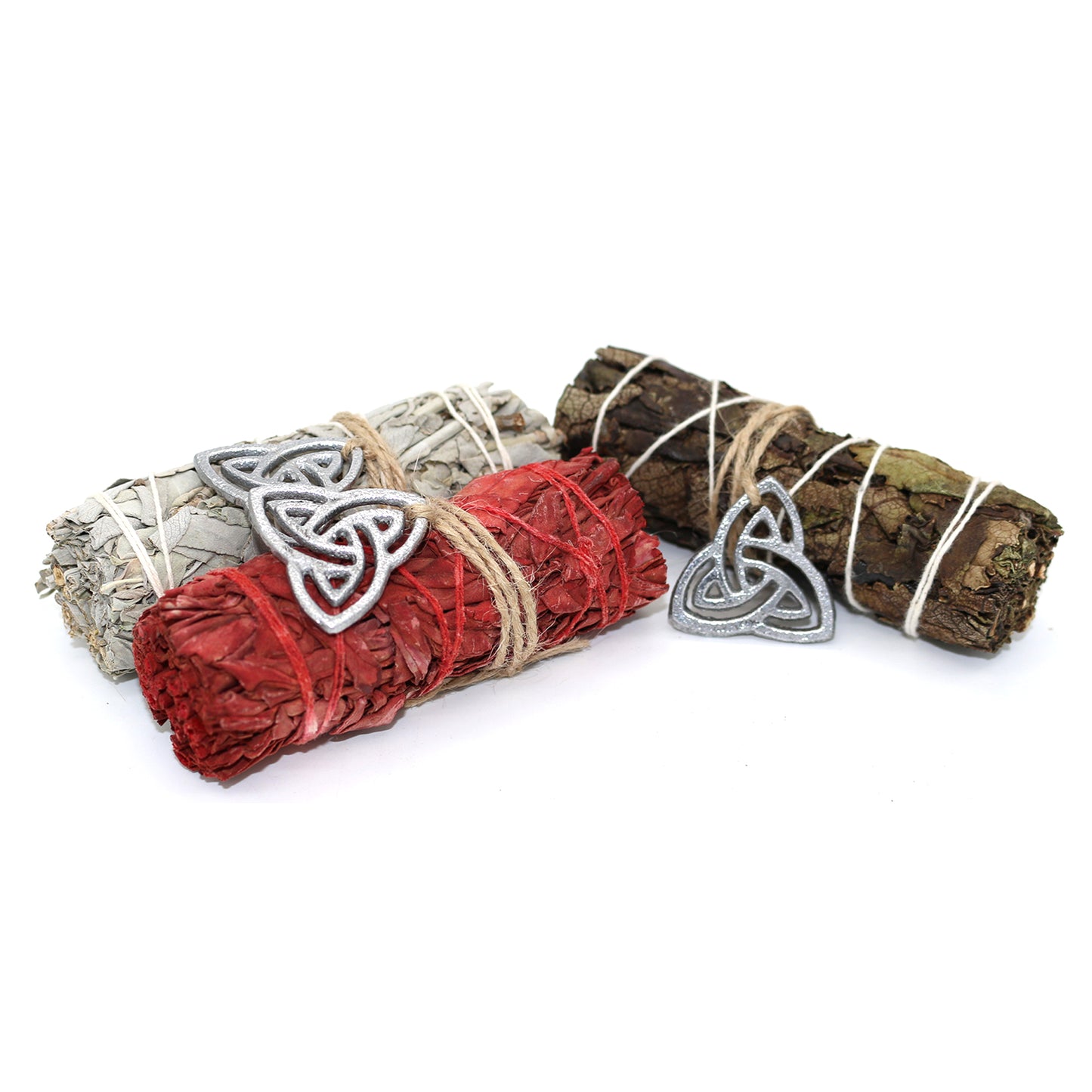 Triquetra Charm Sage Variety Pack with Smudge Guide (3 PK)