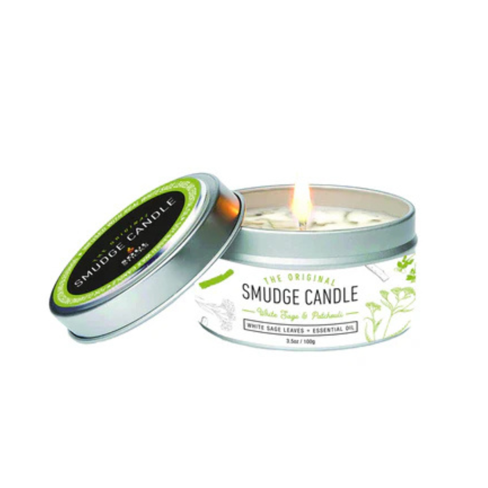 Soul Sticks, White Sage & Patchouli Smudge Candle (3.5 OZ)