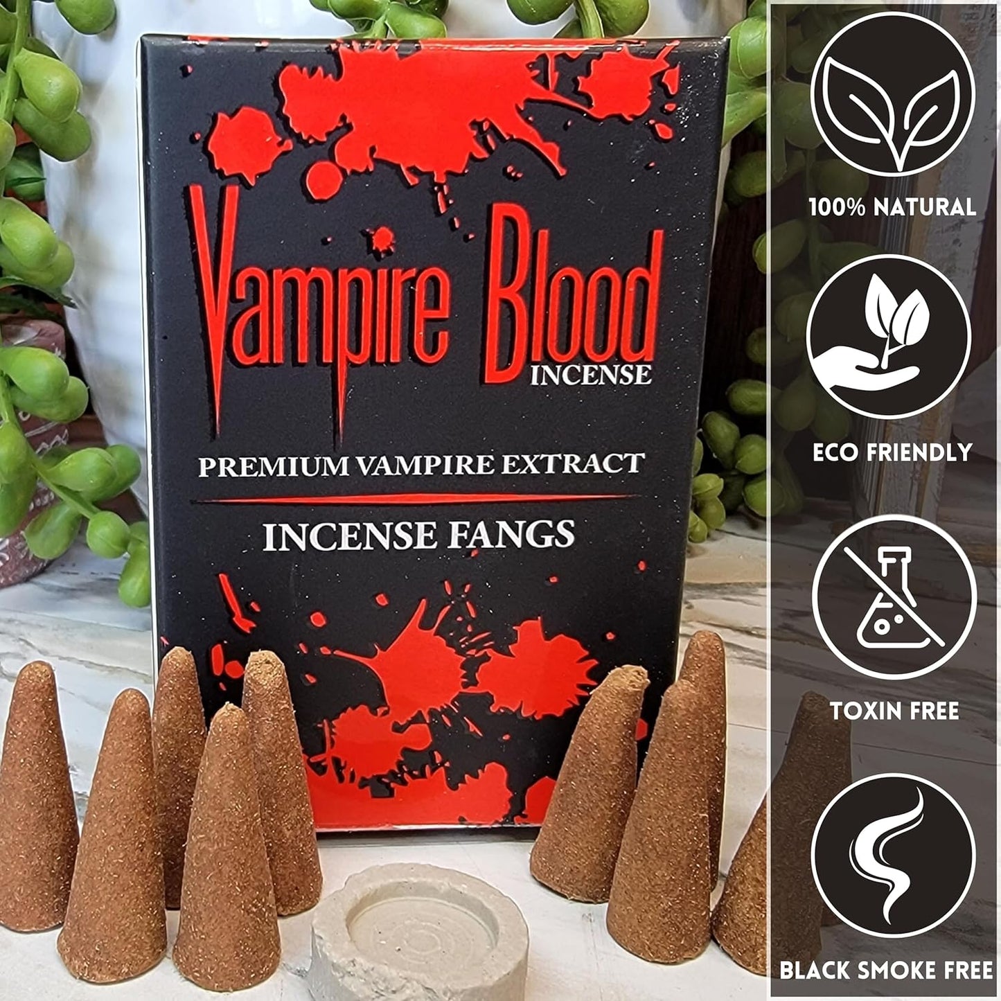Vampire's Blood Incense Cones Dozen Pack