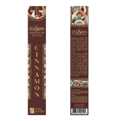 Cinnamon Essential Oil Incense Sticks (3 Pack)