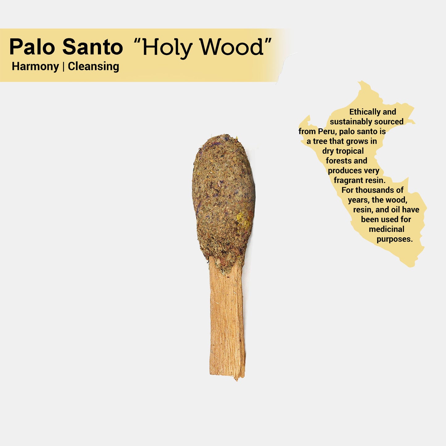 Eucalyptus Sage Palo Santo Pops Duo with Smudge Guide