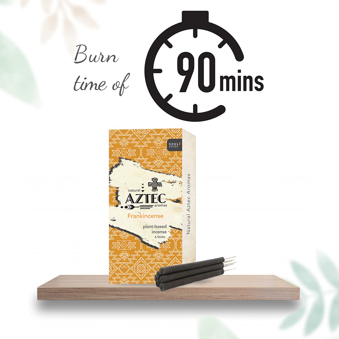 Aztec, Frankincense Plant-Based Incense Sticks