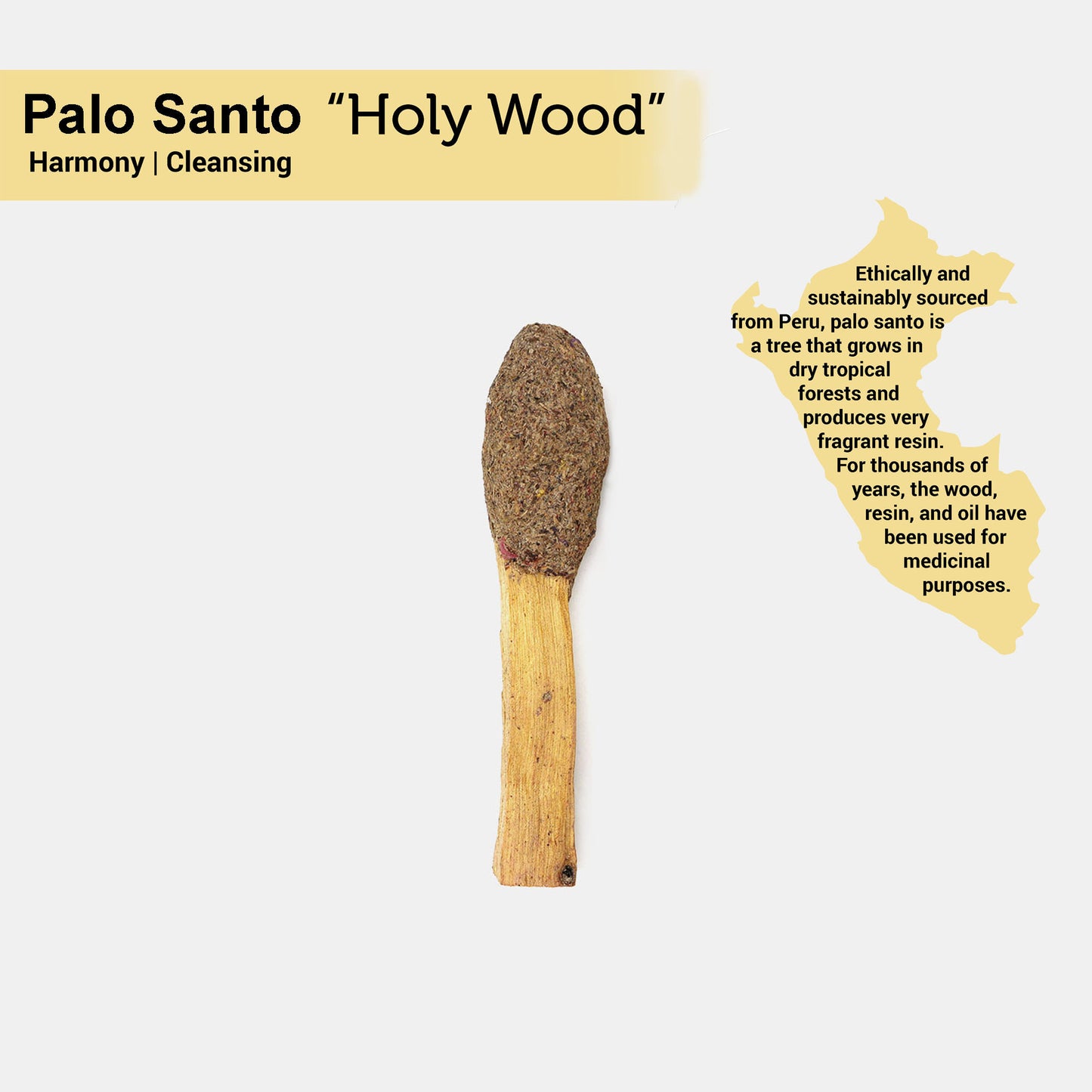Rosemary Sage Palo Santo Pops Duo with Smudge Guide