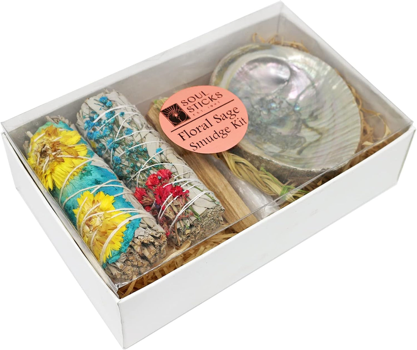 Soul Sticks, Blues Floral Sage Smudge Kit