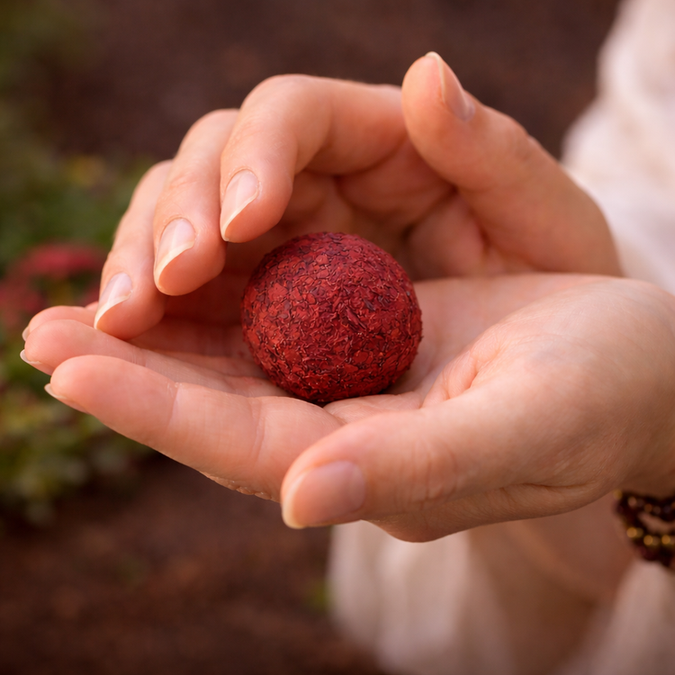 Handcrafted herbal smudge bombs for cleansing and purification.
