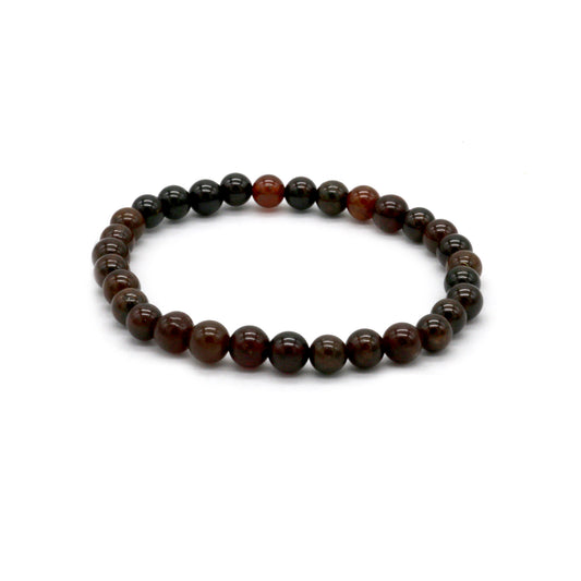 Garnet Bracelet (6mm)