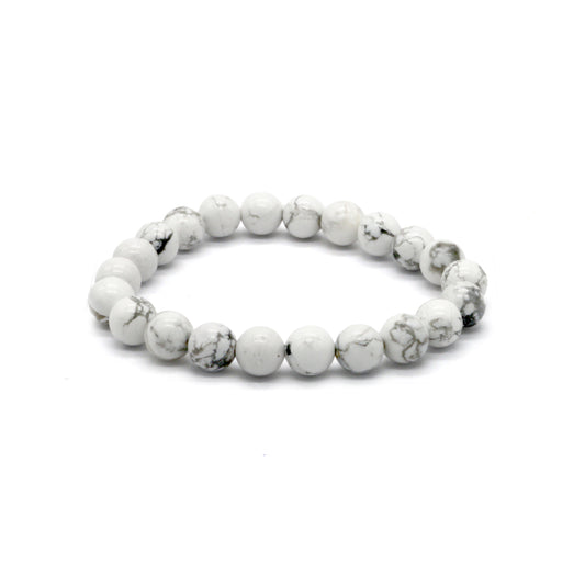 Howlite Bracelet (8mm)