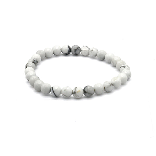 Howlite Bracelet (6mm)