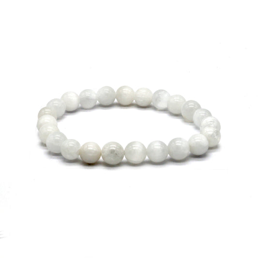 Selenite Bracelet (8mm)