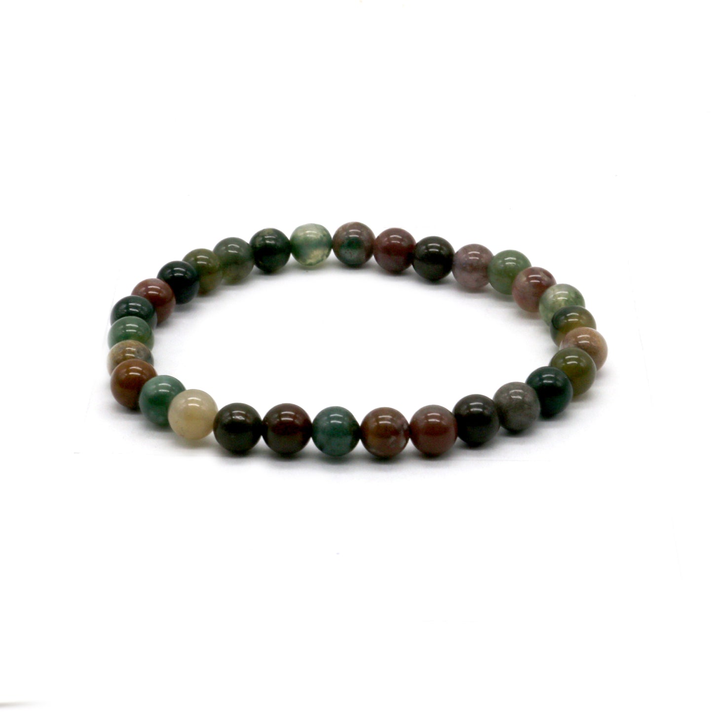 Indian Agate Bracelet (6mm)