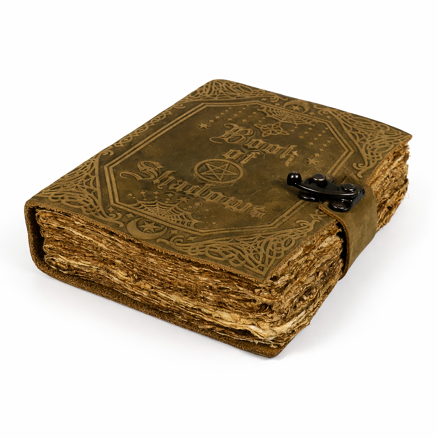 Book of Shadows Blank Genuine Leather Journal - 5" x 7"